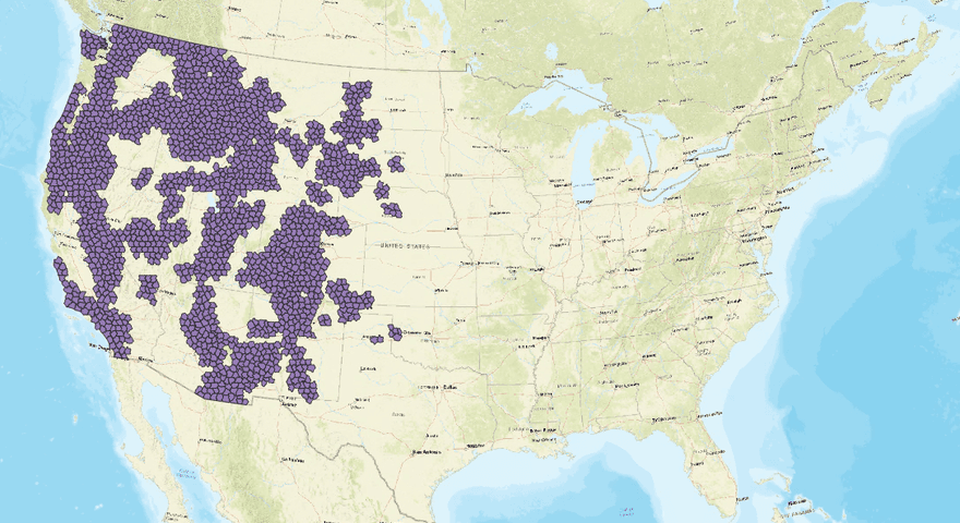 coverage of aboveground carbon