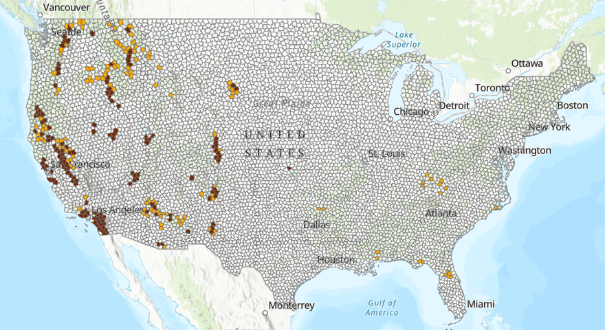Firesheds CONUS
